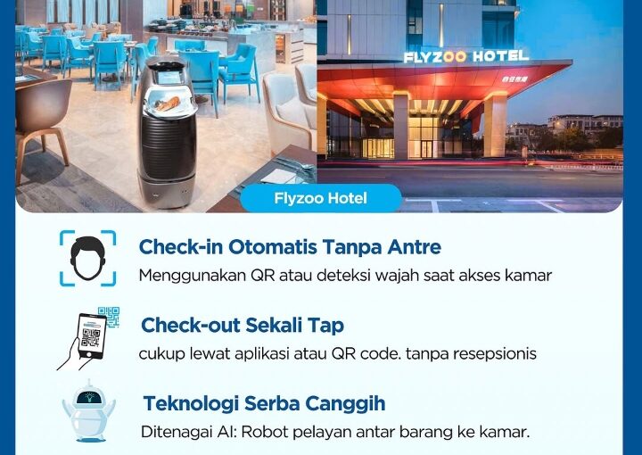 Hotel di China Kini Serba Otomatis, Robot Siap Layani Tamu