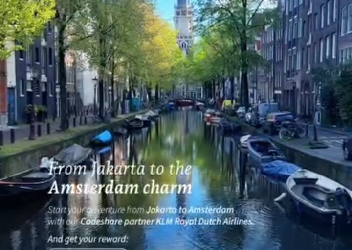 Jelajahi Keindahan Amsterdam dengan Penerbangan Nyaman dari Garuda