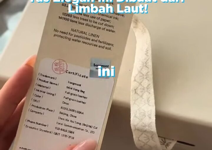 Tas Stylish dari Plastik Laut Kenalan dengan Brand Songmont