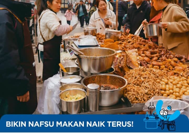 Makanan Jalanan Terpopuler di Chongqing Murah, Pedas, Menggoda