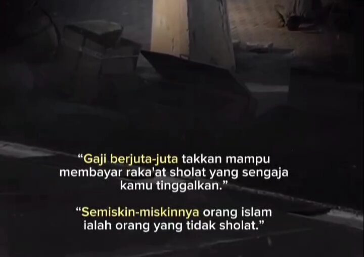 Rezeki Bisa Dicari, Tapi Waktu Sholat Takkan Kembali