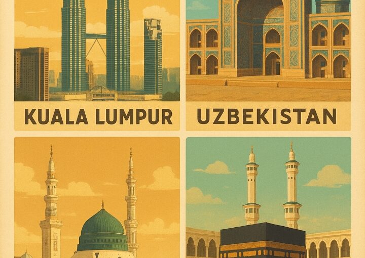 Paket Traveling Uzbekistan & Umroh 2026 Perjalanan Lengkap Keluarga Bersama GetRihlah