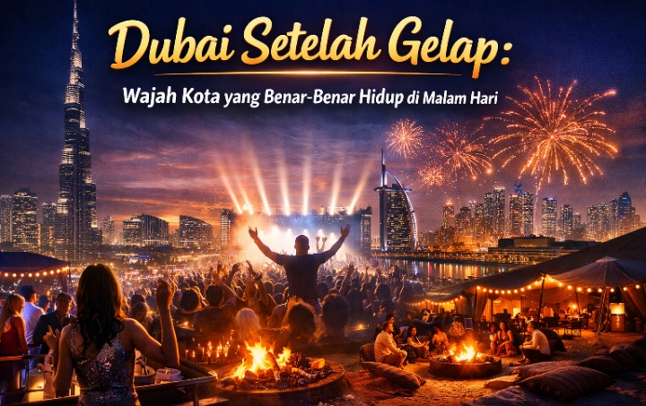 Dubai Setelah Gelap Saat Kota Gurun Berubah Menjadi Pusat Hiburan Dunia