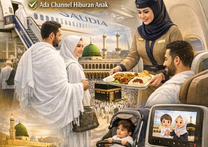Saudia Airlines, Maskapai Favorit Jamaah Umroh Indonesia dengan Fasilitas Lengkap