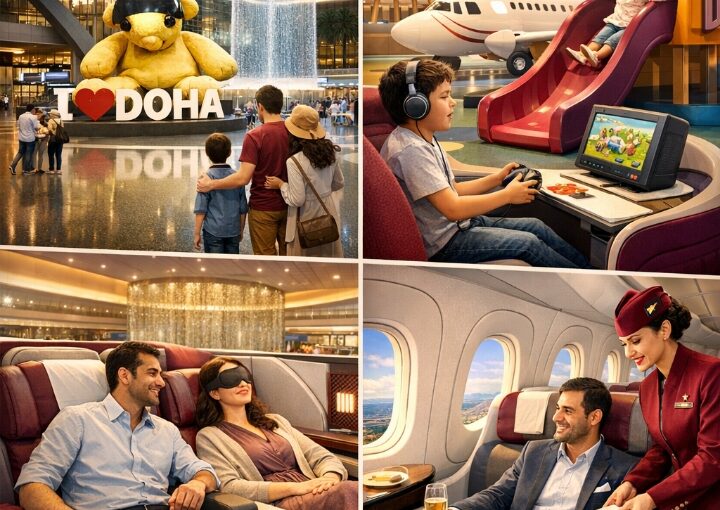 Qatar Airways: Maskapai Premium dengan Transit Nyaman di Doha untuk Perjalanan Umrah