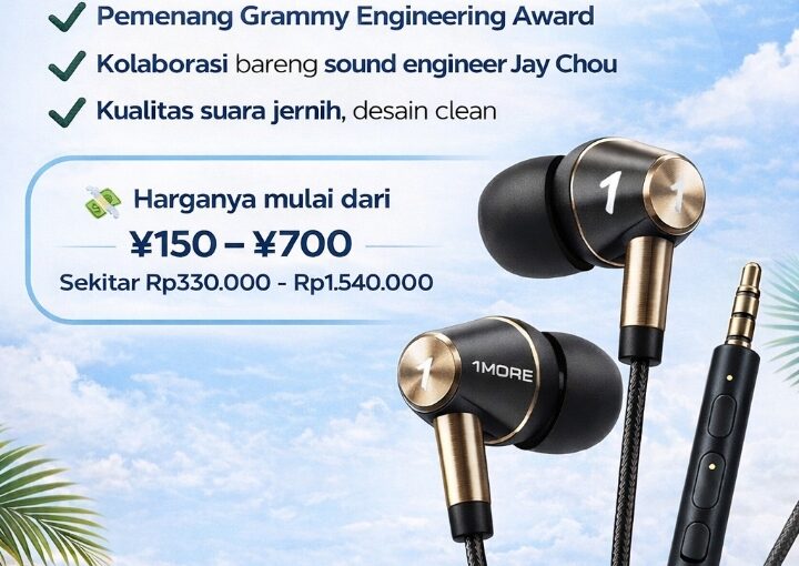 Review 1MORE Premium Earphone: Harga, Spesifikasi, dan Tempat Membelinya