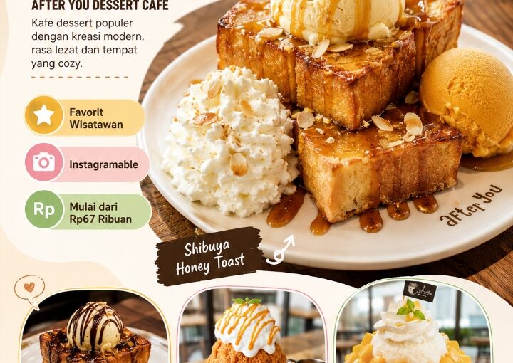 After You Dessert Café, Surga Dessert Modern yang Wajib Dicoba Saat Berkunjung ke Bangkok