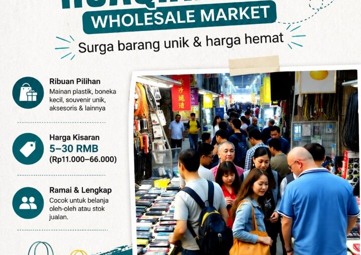Huaqiangbei Wholesale Market: Surga Belanja Murah dan Produk Unik di Shenzhen, China