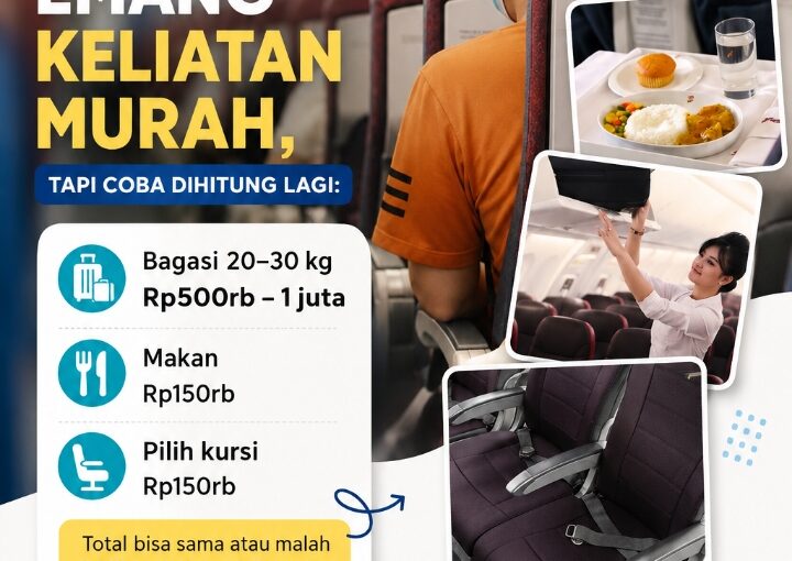 Jangan Terkecoh Tiket Murah! Begini Cara Menghitung Biaya Sebenarnya Saat Memilih Maskapai LCC