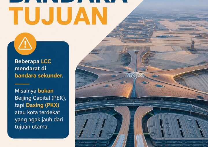 Bandara Tujuan: Jangan Sampai Salah Memilih Bandara Saat Membeli Tiket Pesawat